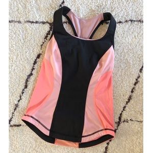 Lululemon Pink Fitted Tank
